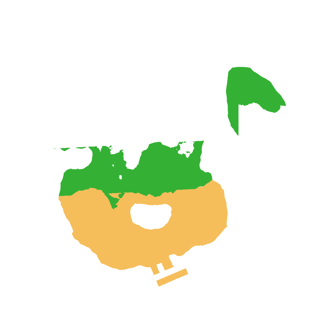 Biome Rust Map: Procedural Map, Size: 2000, Seed: 1973931409