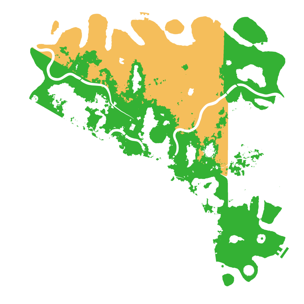 Biome Rust Map: Procedural Map, Size: 5000, Seed: 489976446