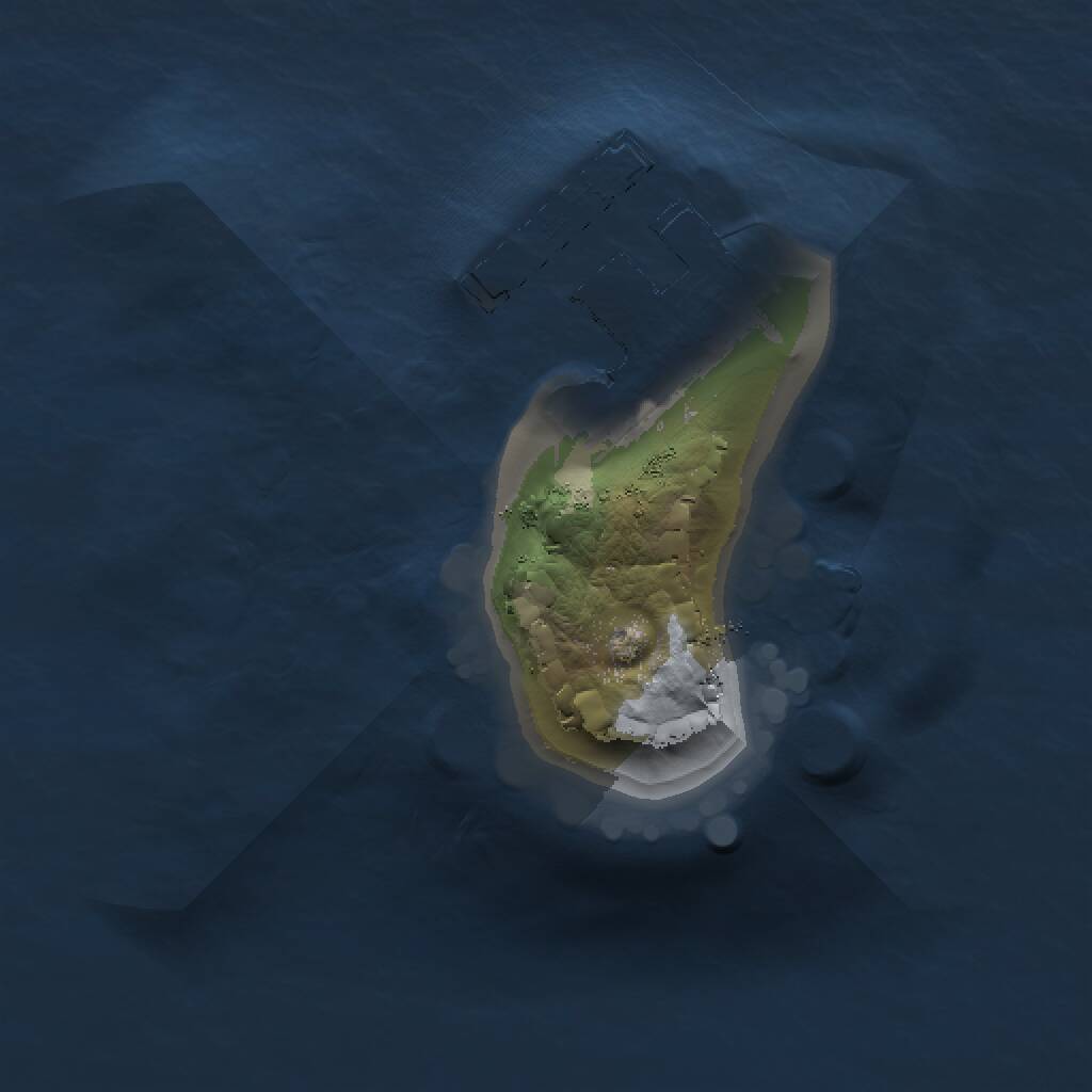 Rust Map: Procedural Map, Size: 1000, Seed: 1137, 2 Monuments