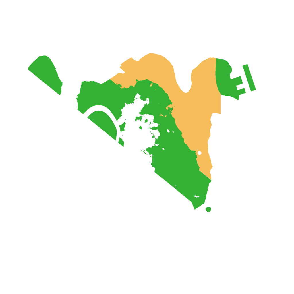 Biome Rust Map: Procedural Map, Size: 2200, Seed: 272652321
