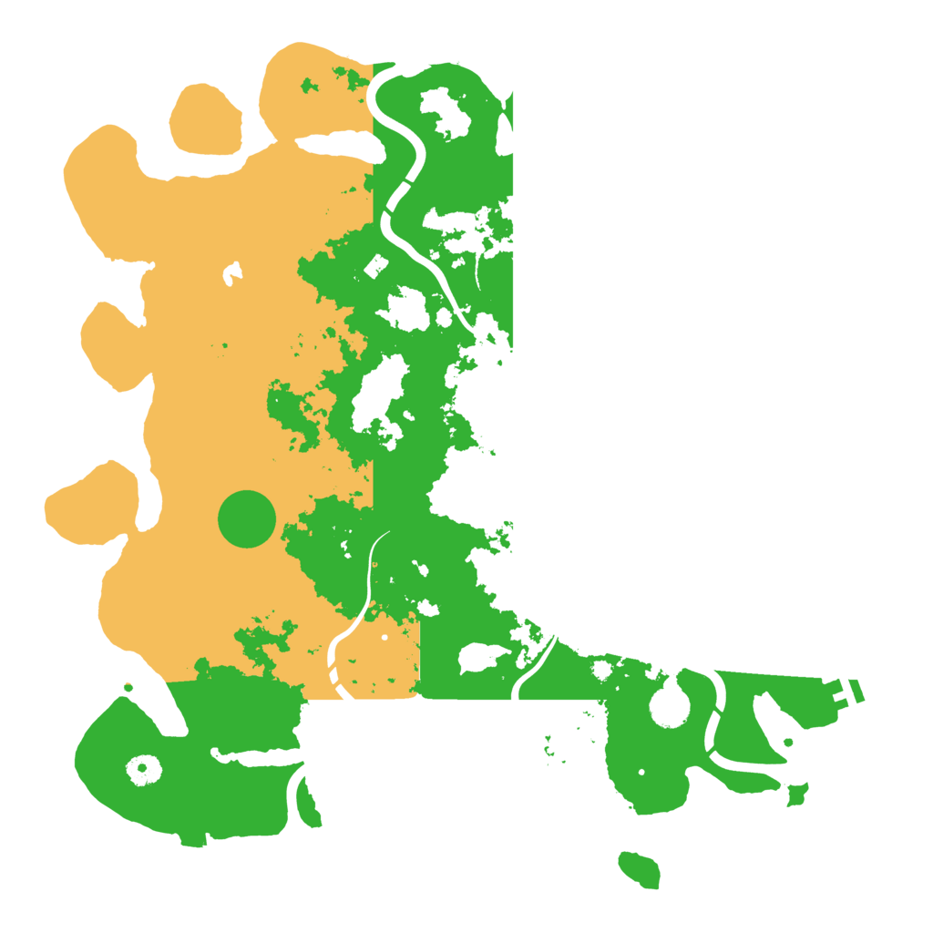 Biome Rust Map: Procedural Map, Size: 4250, Seed: 1601582802