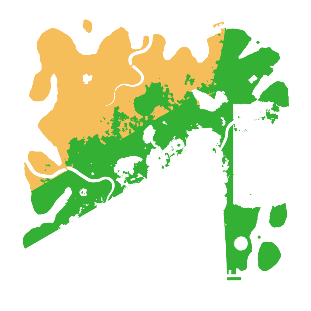 Biome Rust Map: Procedural Map, Size: 4000, Seed: 222188381