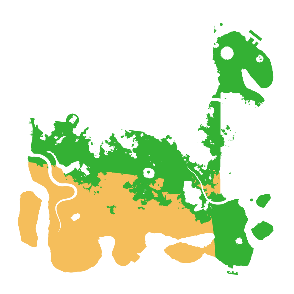 Biome Rust Map: Procedural Map, Size: 4000, Seed: 514691913