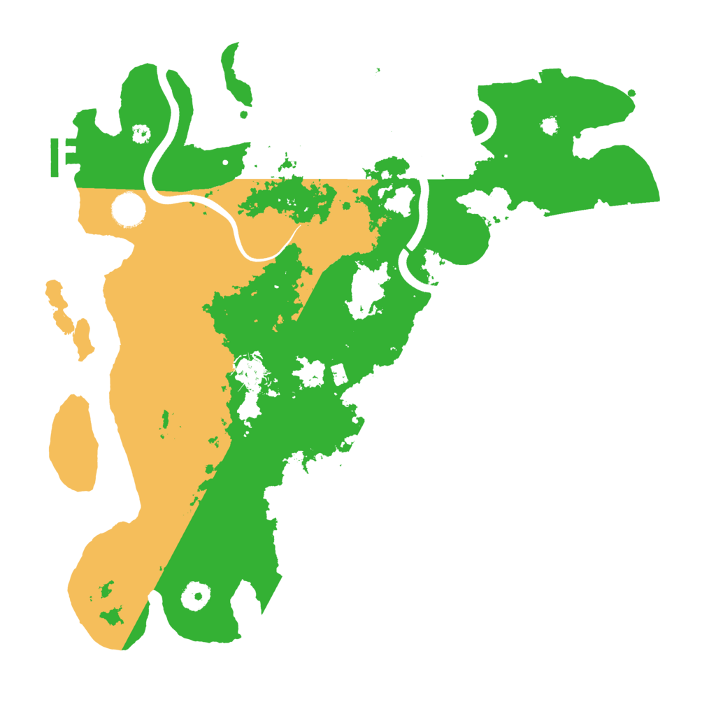 Biome Rust Map: Procedural Map, Size: 3750, Seed: 574824854