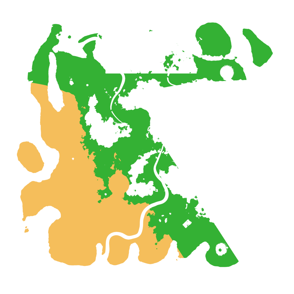 Biome Rust Map: Procedural Map, Size: 3800, Seed: 1205857869