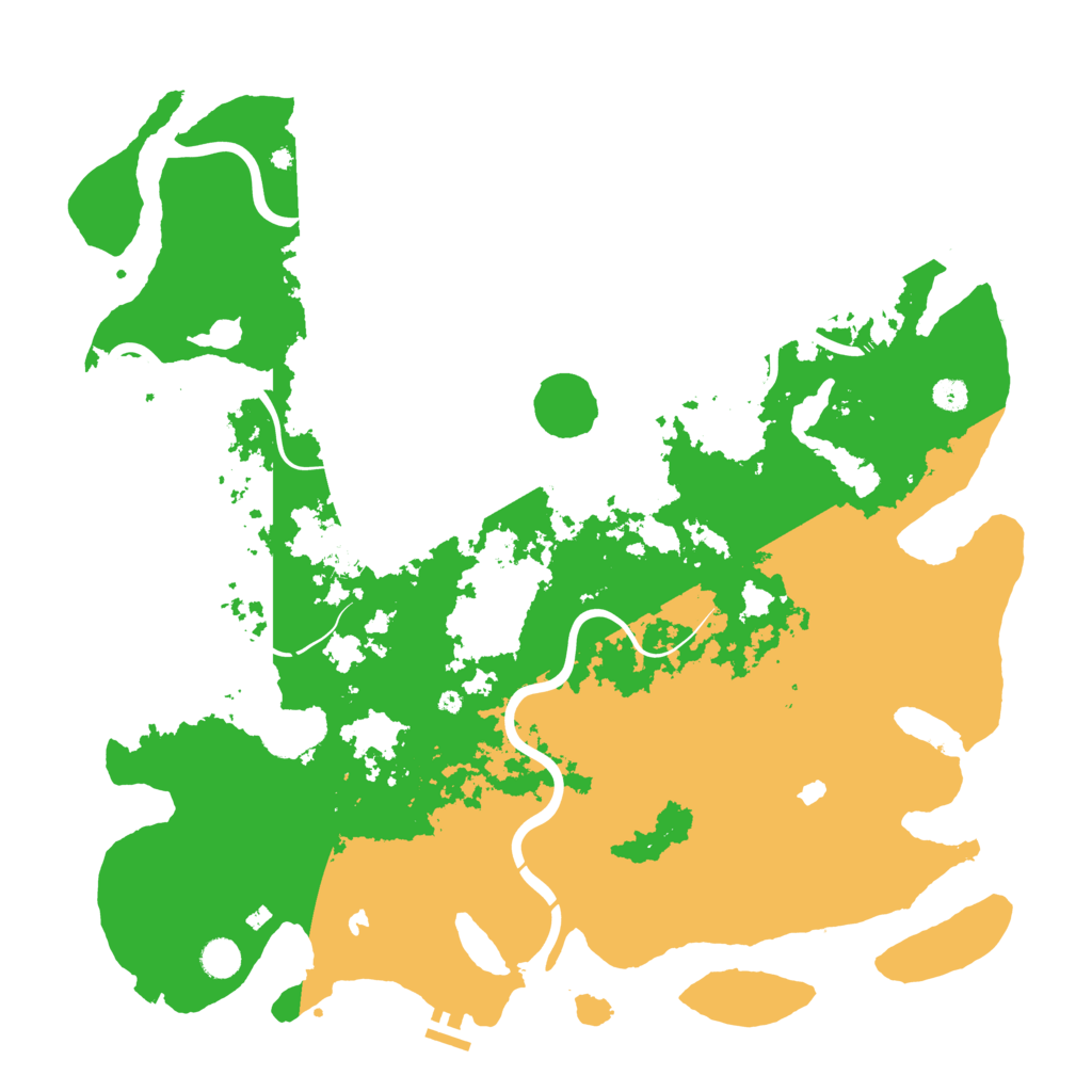 Biome Rust Map: Procedural Map, Size: 4800, Seed: 1831009885
