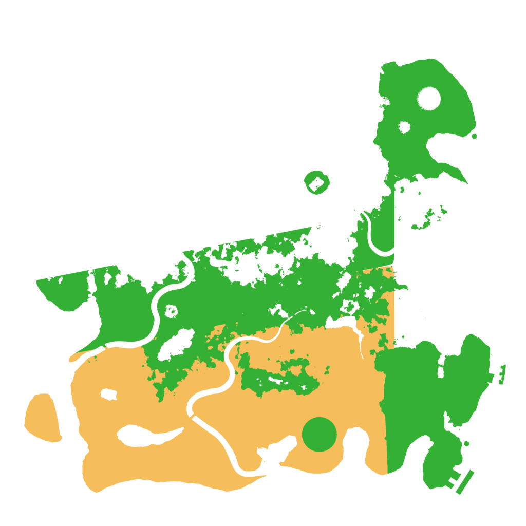Biome Rust Map: Procedural Map, Size: 4000, Seed: 1797835727