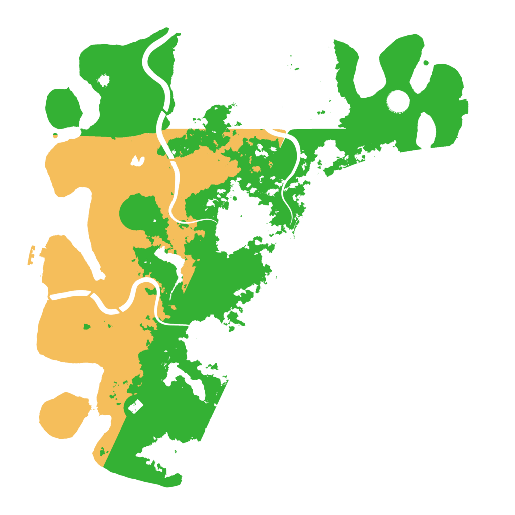 Biome Rust Map: Procedural Map, Size: 4000, Seed: 176378017