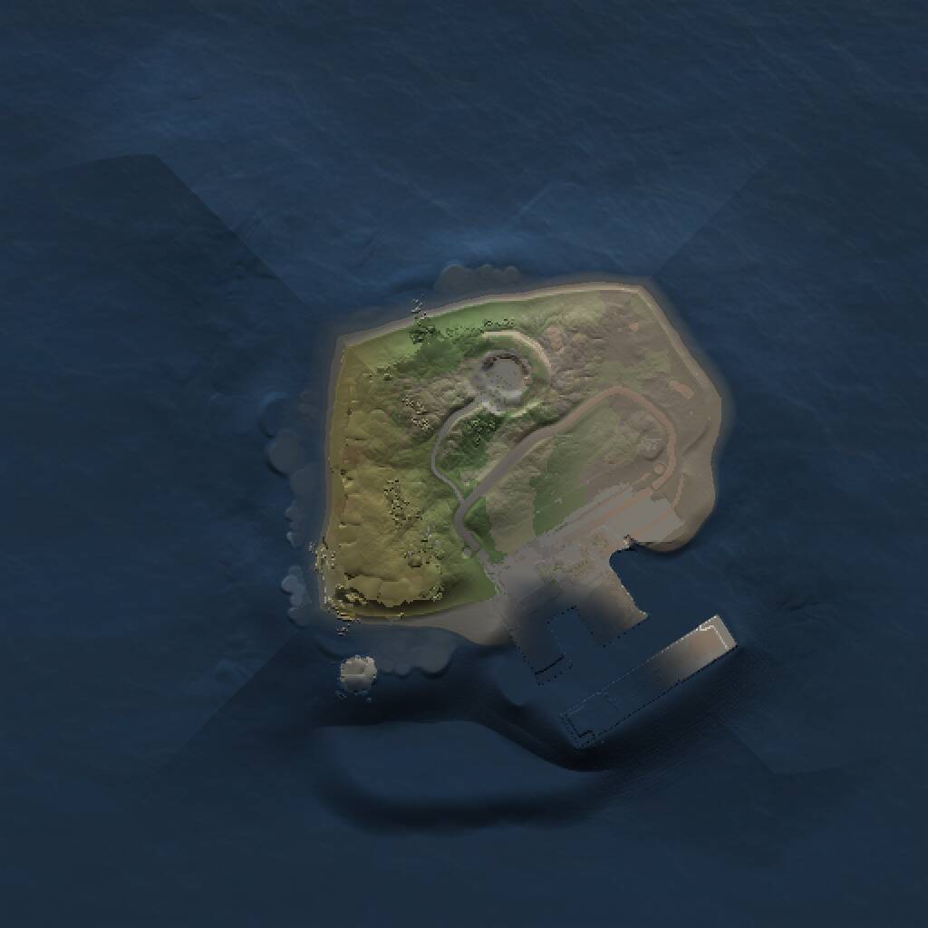 Rust Map: Procedural Map, Size: 1000, Seed: 623066543, 2 Monuments