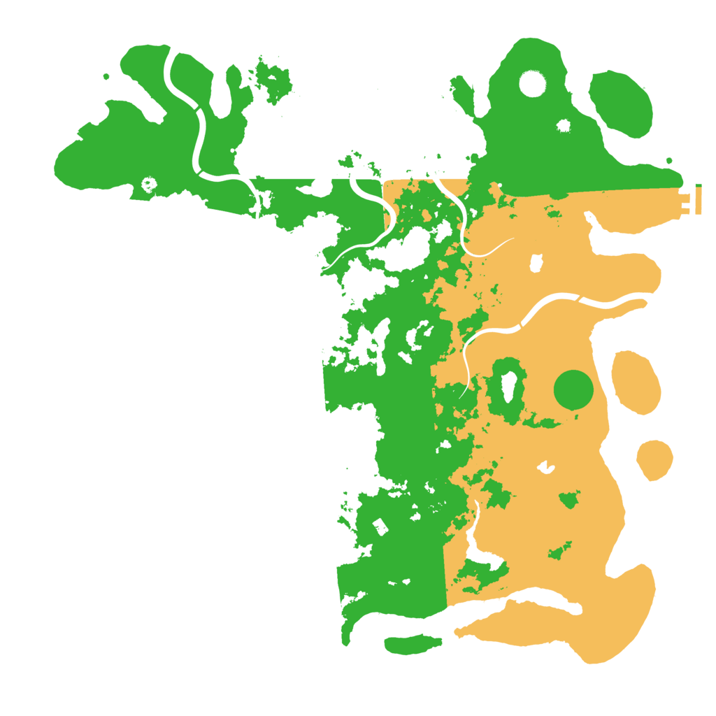 Biome Rust Map: Procedural Map, Size: 4750, Seed: 2143037213
