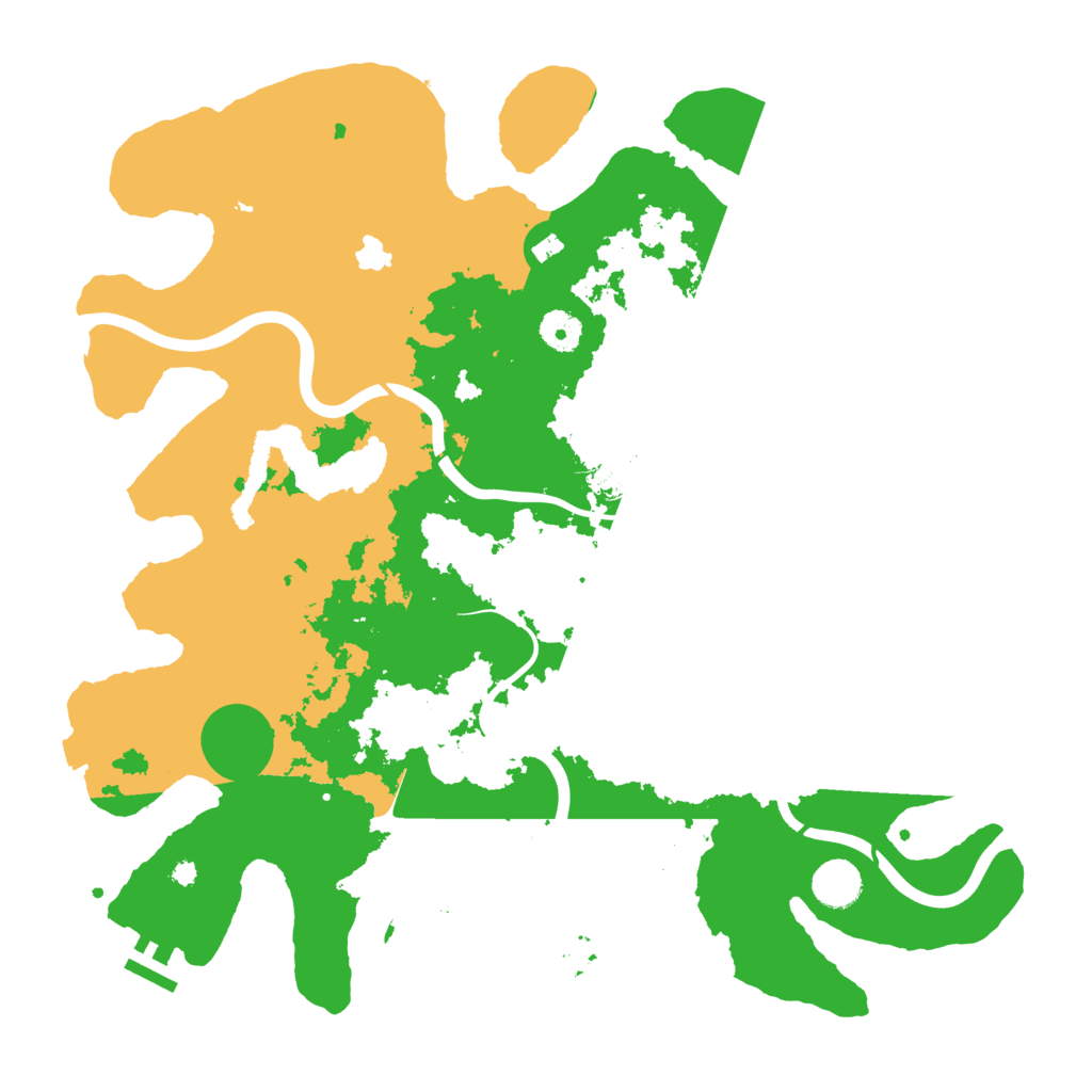 Biome Rust Map: Procedural Map, Size: 4000, Seed: 274607668