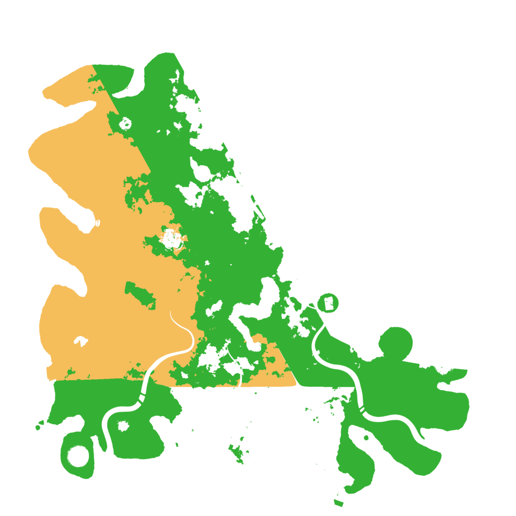 Biome Rust Map: Procedural Map, Size: 4250, Seed: 492191747