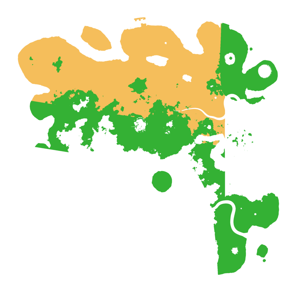 Biome Rust Map: Procedural Map, Size: 4000, Seed: 1599495982
