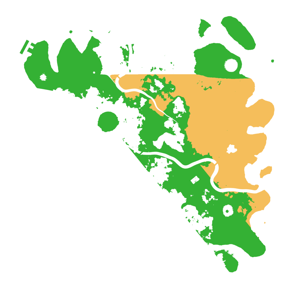 Biome Rust Map: Procedural Map, Size: 4000, Seed: 87584