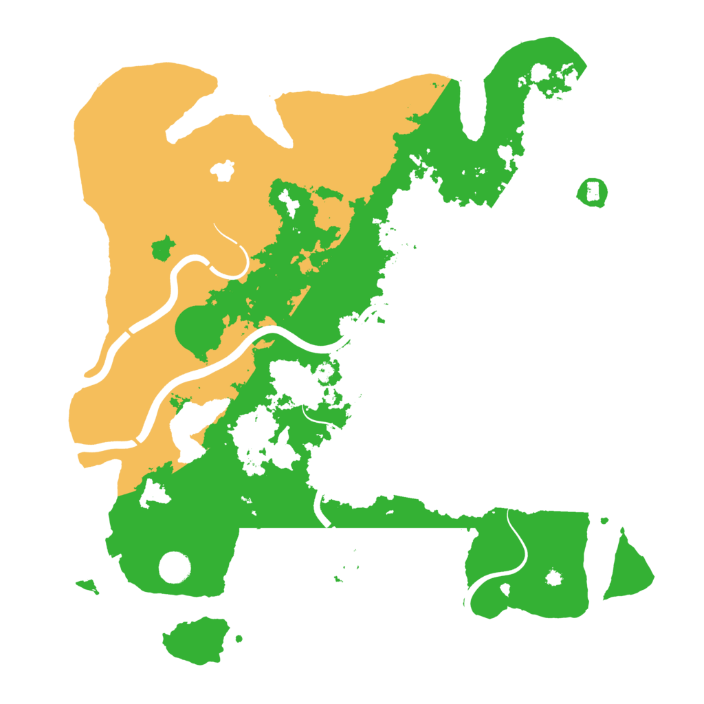 Biome Rust Map: Procedural Map, Size: 4000, Seed: 387018926