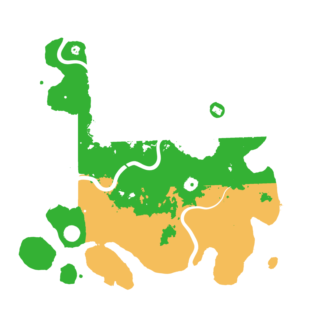 Biome Rust Map: Procedural Map, Size: 3500, Seed: 217449371