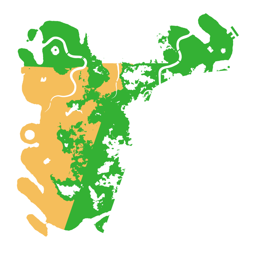Biome Rust Map: Procedural Map, Size: 4500, Seed: 1957369543