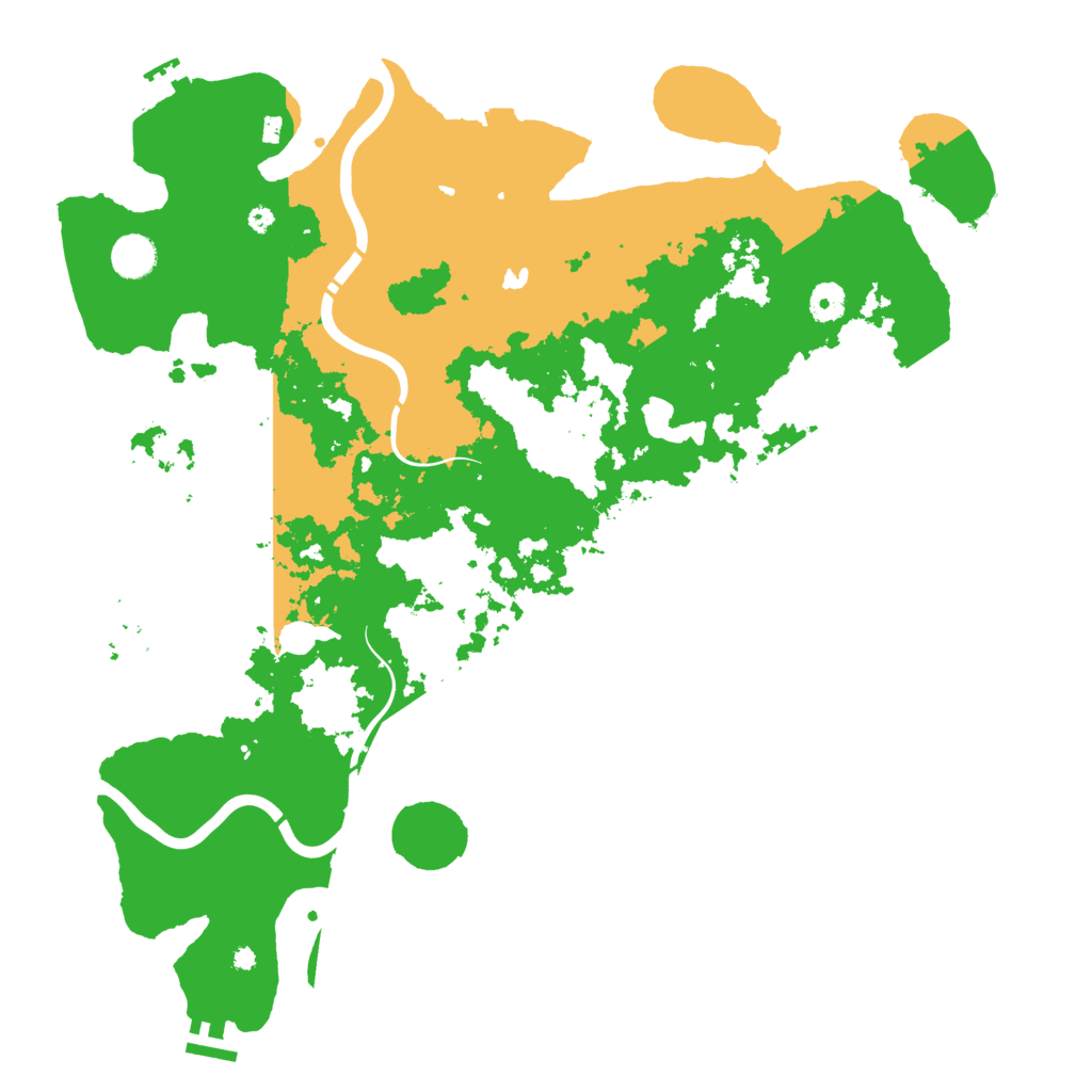 Biome Rust Map: Procedural Map, Size: 4300, Seed: 894170
