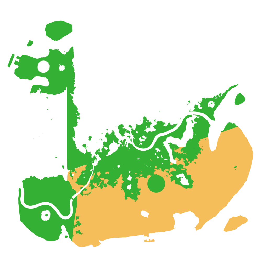 Biome Rust Map: Procedural Map, Size: 4000, Seed: 2093294456