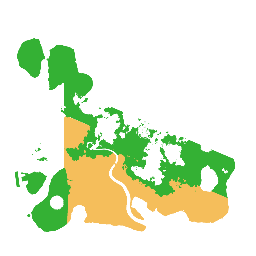 Biome Rust Map: Procedural Map, Size: 3300, Seed: 1340555018