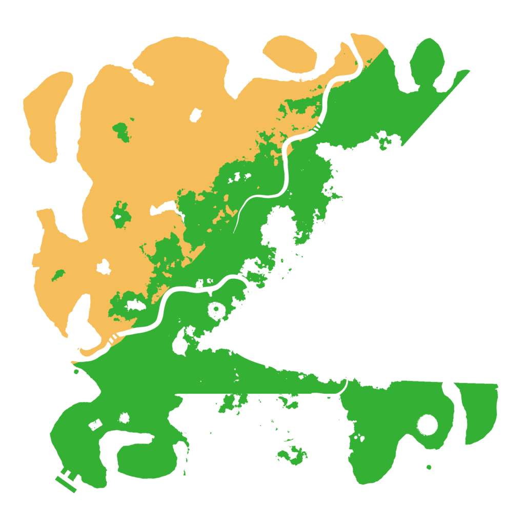 Biome Rust Map: Procedural Map, Size: 4500, Seed: 681257967