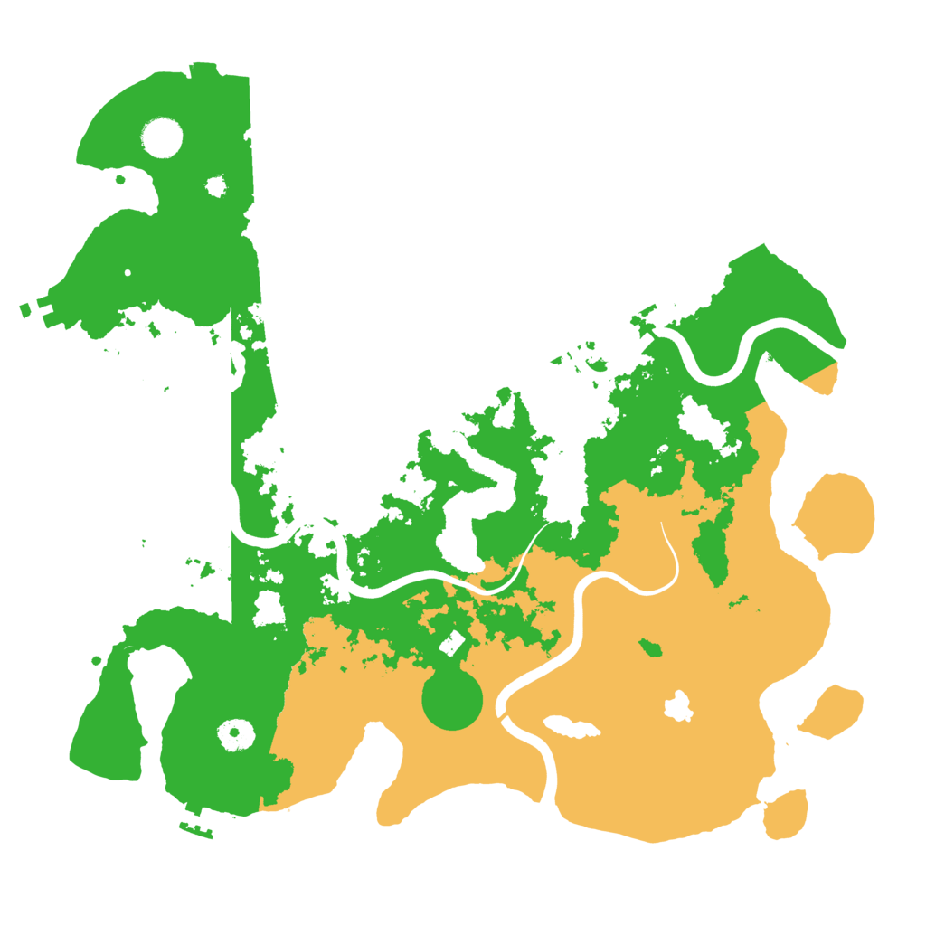 Biome Rust Map: Procedural Map, Size: 4000, Seed: 587552707