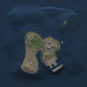 Thumbnail Rust Map: Procedural Map, Size: 1500, Seed: 1262763838, 3 Monuments