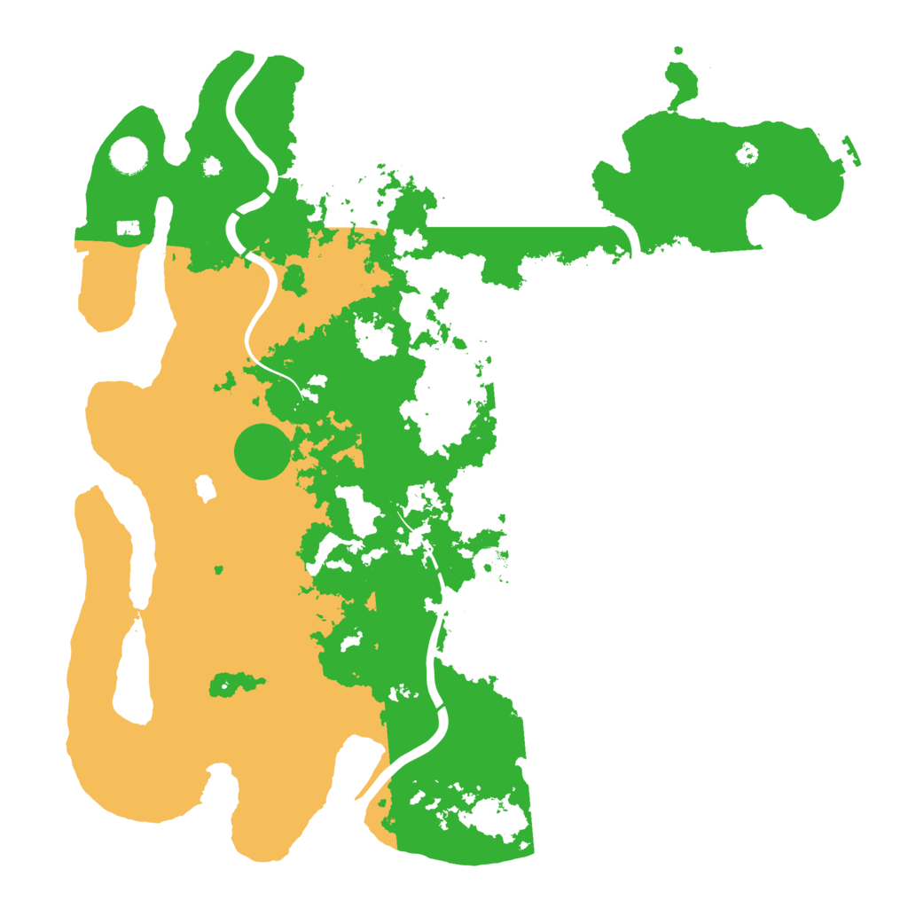 Biome Rust Map: Procedural Map, Size: 4250, Seed: 1024189187