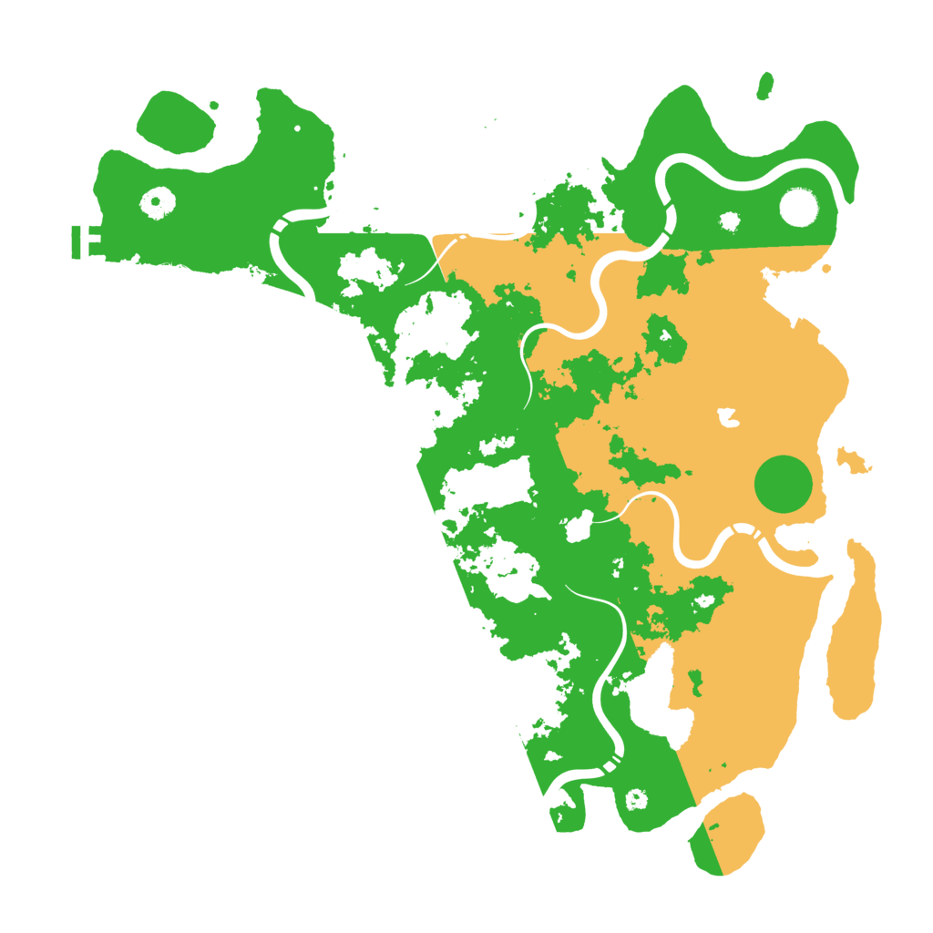 Biome Rust Map: Procedural Map, Size: 4250, Seed: 1428843166