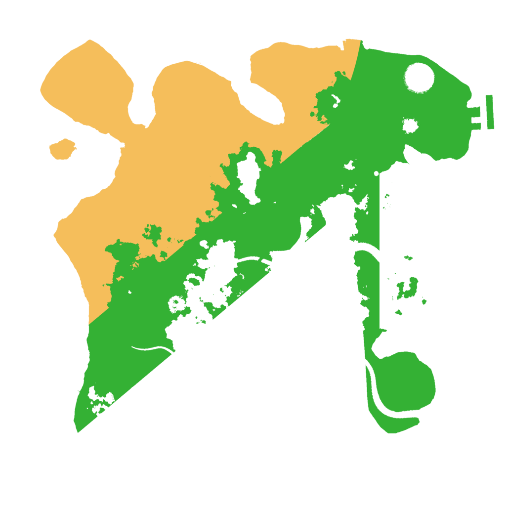 Biome Rust Map: Procedural Map, Size: 3000, Seed: 1535407207
