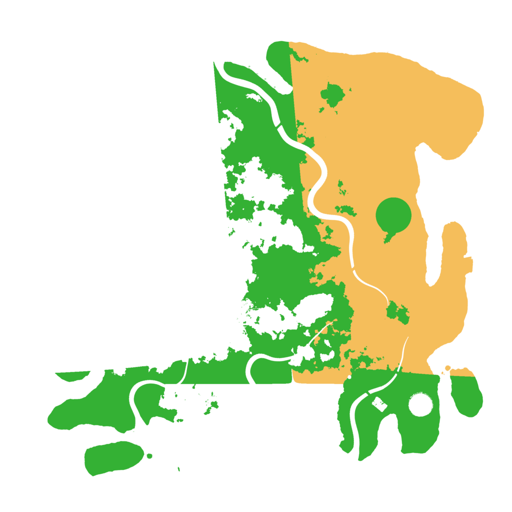 Biome Rust Map: Procedural Map, Size: 3800, Seed: 1474712357