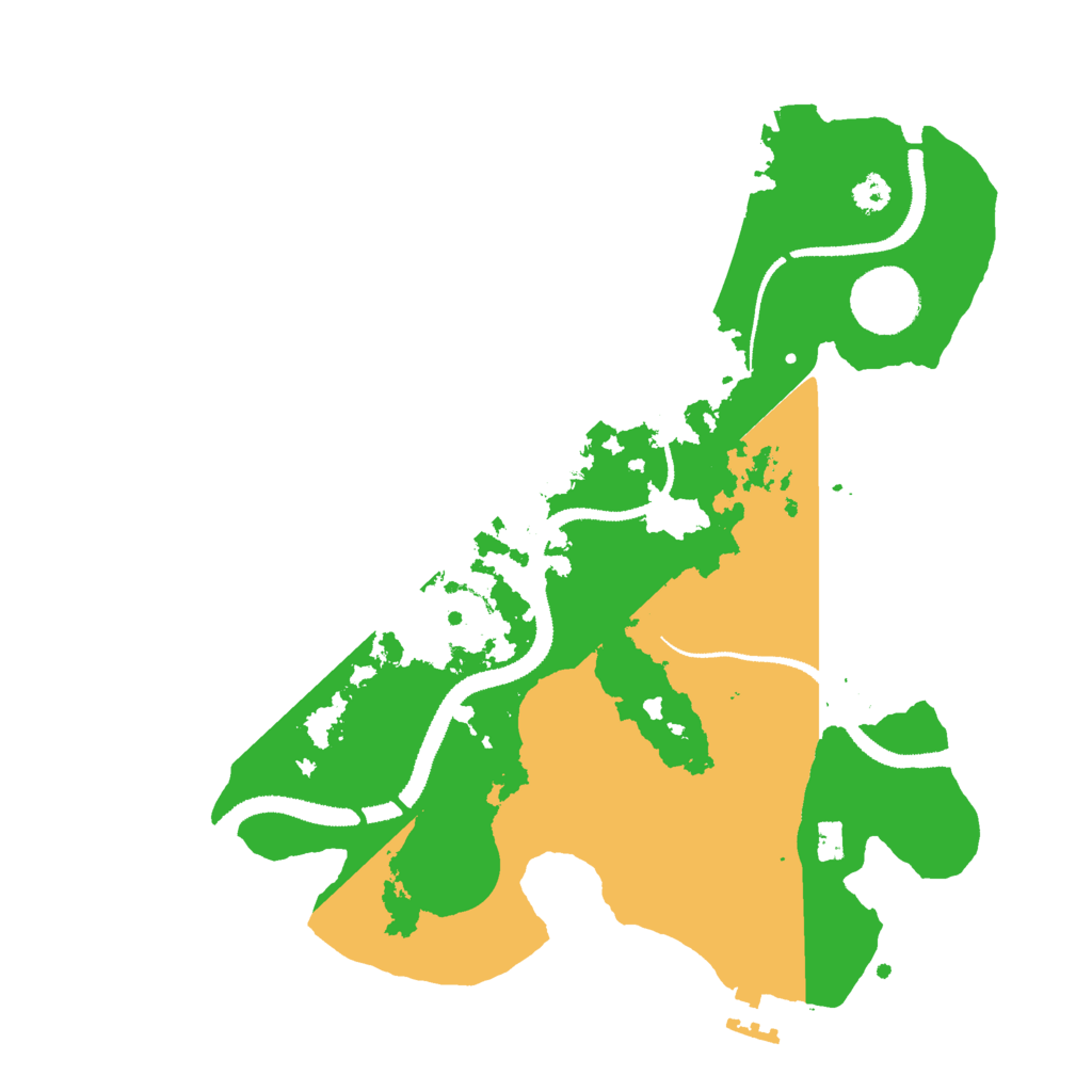 Biome Rust Map: Procedural Map, Size: 3000, Seed: 1646917598