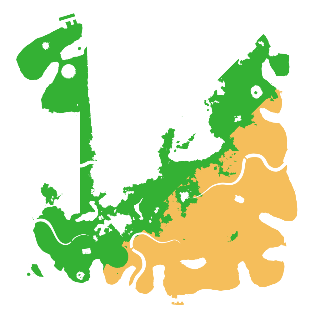 Biome Rust Map: Procedural Map, Size: 4000, Seed: 1298675265