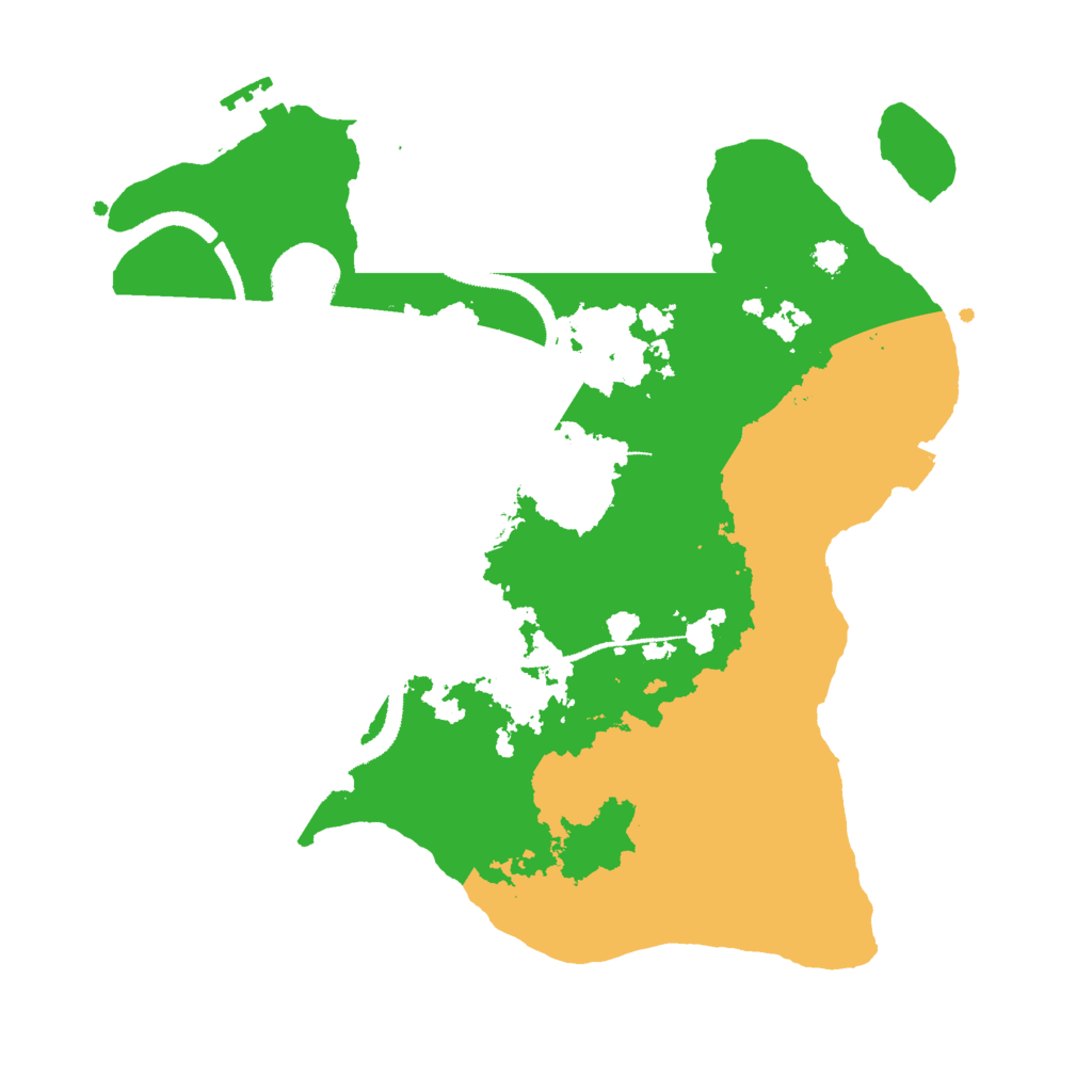 Biome Rust Map: Procedural Map, Size: 3000, Seed: 2901354