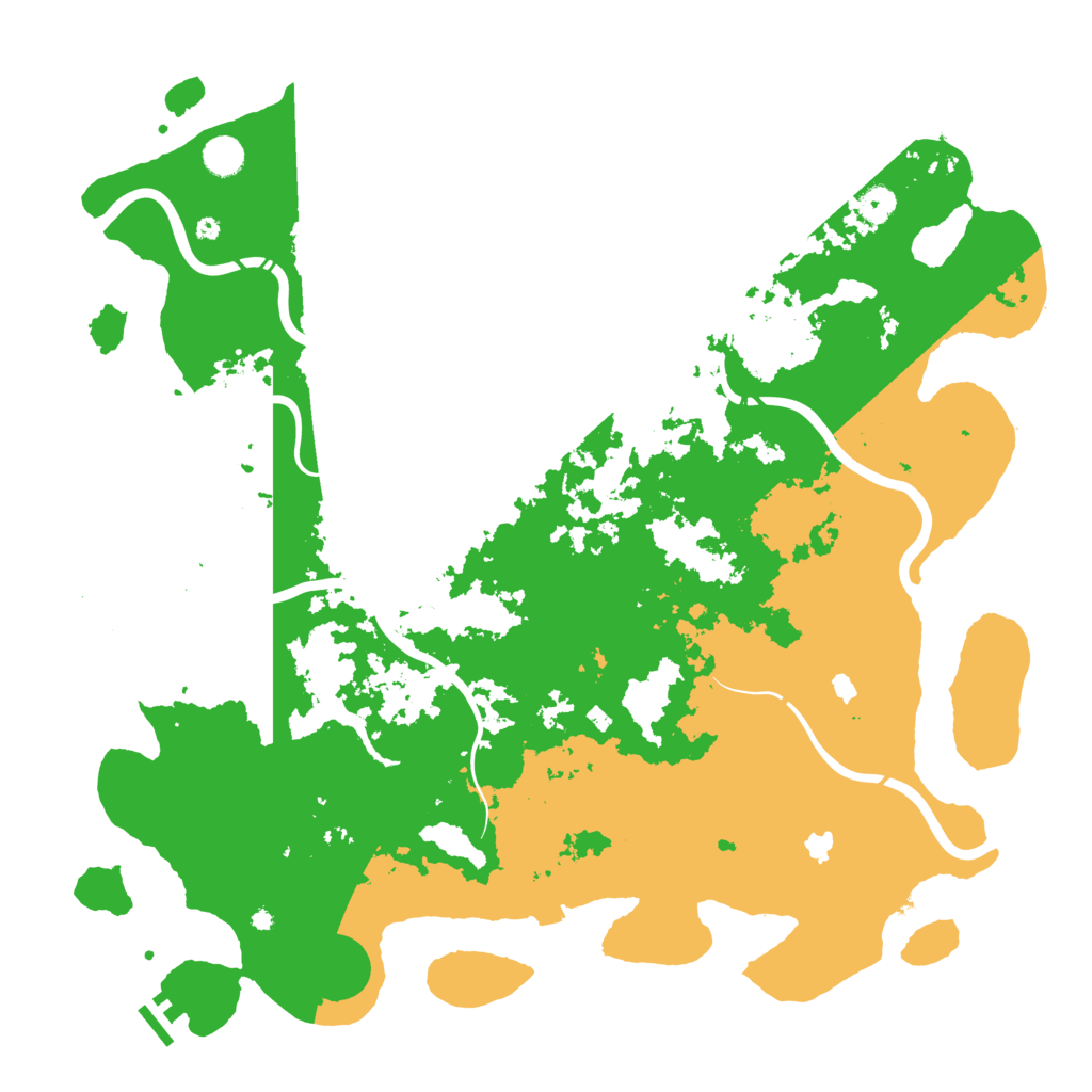 Biome Rust Map: Procedural Map, Size: 4700, Seed: 1436787669