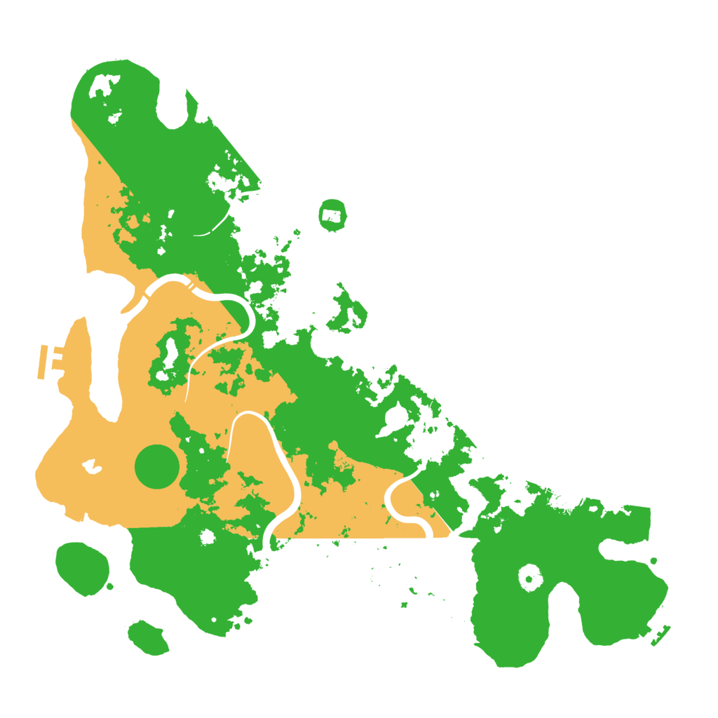 Biome Rust Map: Procedural Map, Size: 4250, Seed: 342279356