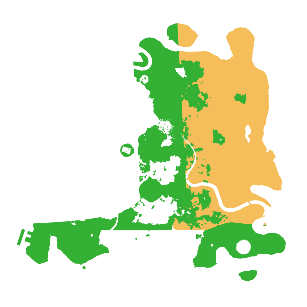 Biome Rust Map: Procedural Map, Size: 3750, Seed: 2056285738