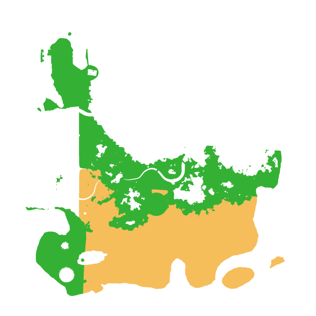 Biome Rust Map: Procedural Map, Size: 3750, Seed: 5642664