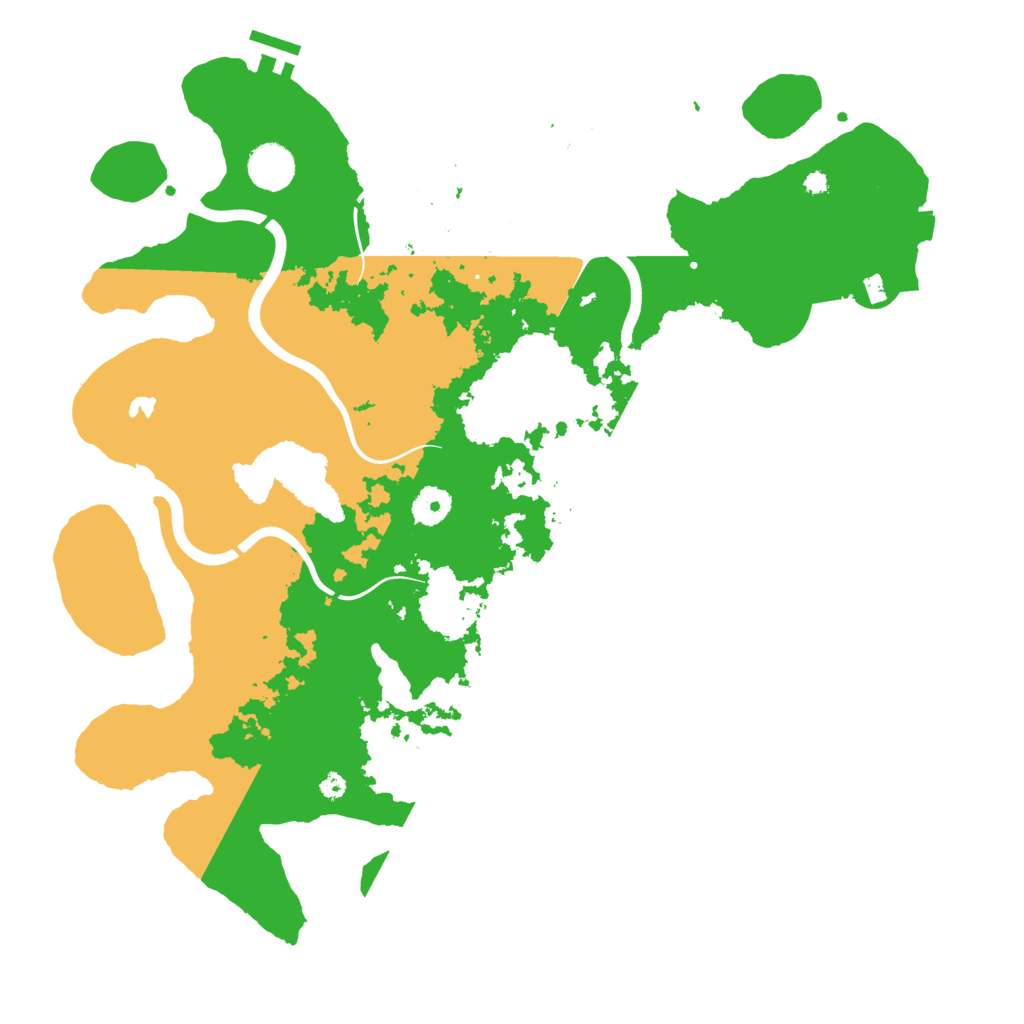 Biome Rust Map: Procedural Map, Size: 4000, Seed: 935192507