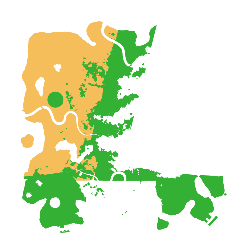Biome Rust Map: Procedural Map, Size: 4000, Seed: 1194260