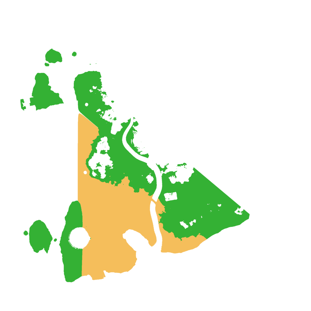 Biome Rust Map: Procedural Map, Size: 2700, Seed: 1775476889