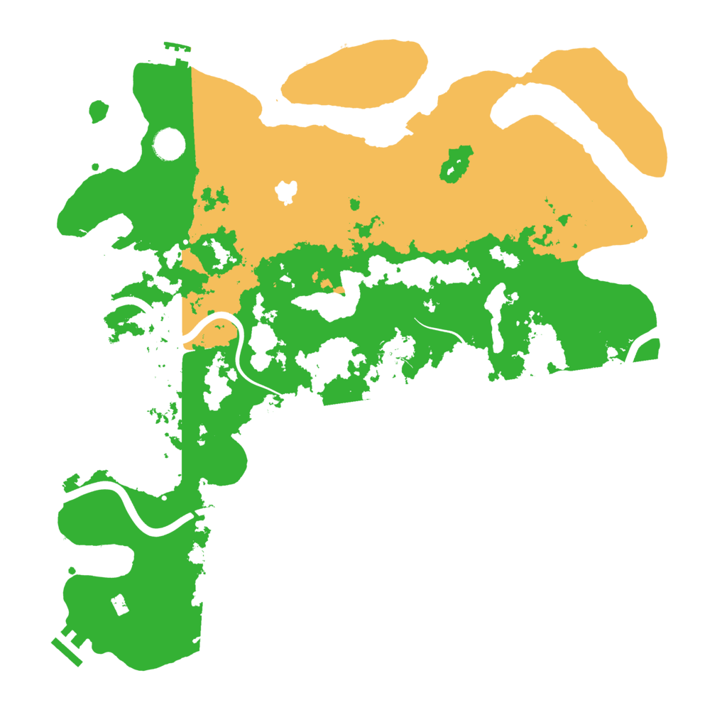 Biome Rust Map: Procedural Map, Size: 4000, Seed: 933305406