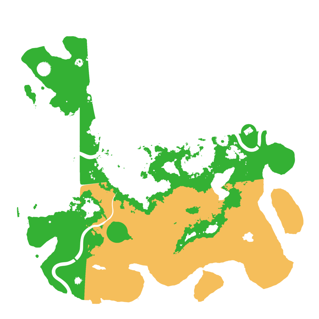 Biome Rust Map: Procedural Map, Size: 4000, Seed: 1661405177