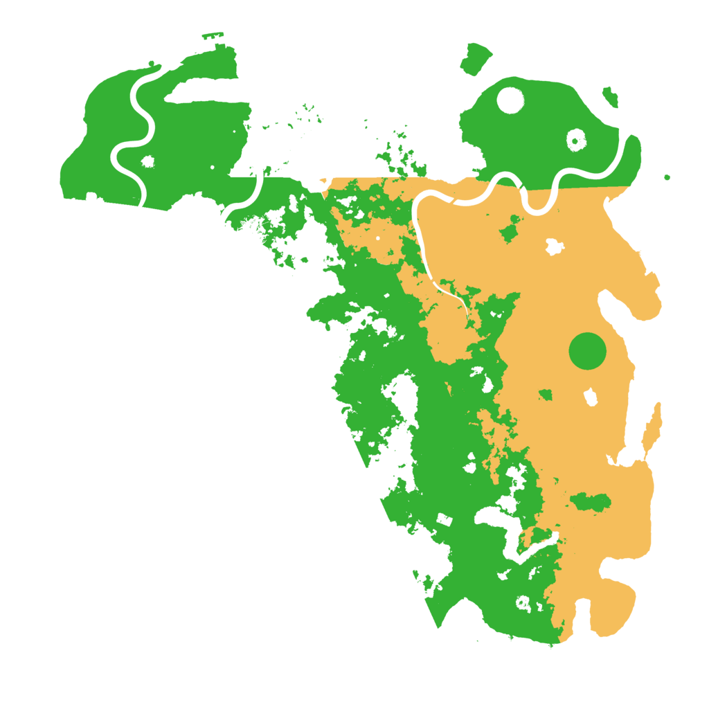 Biome Rust Map: Procedural Map, Size: 5000, Seed: 1653409792
