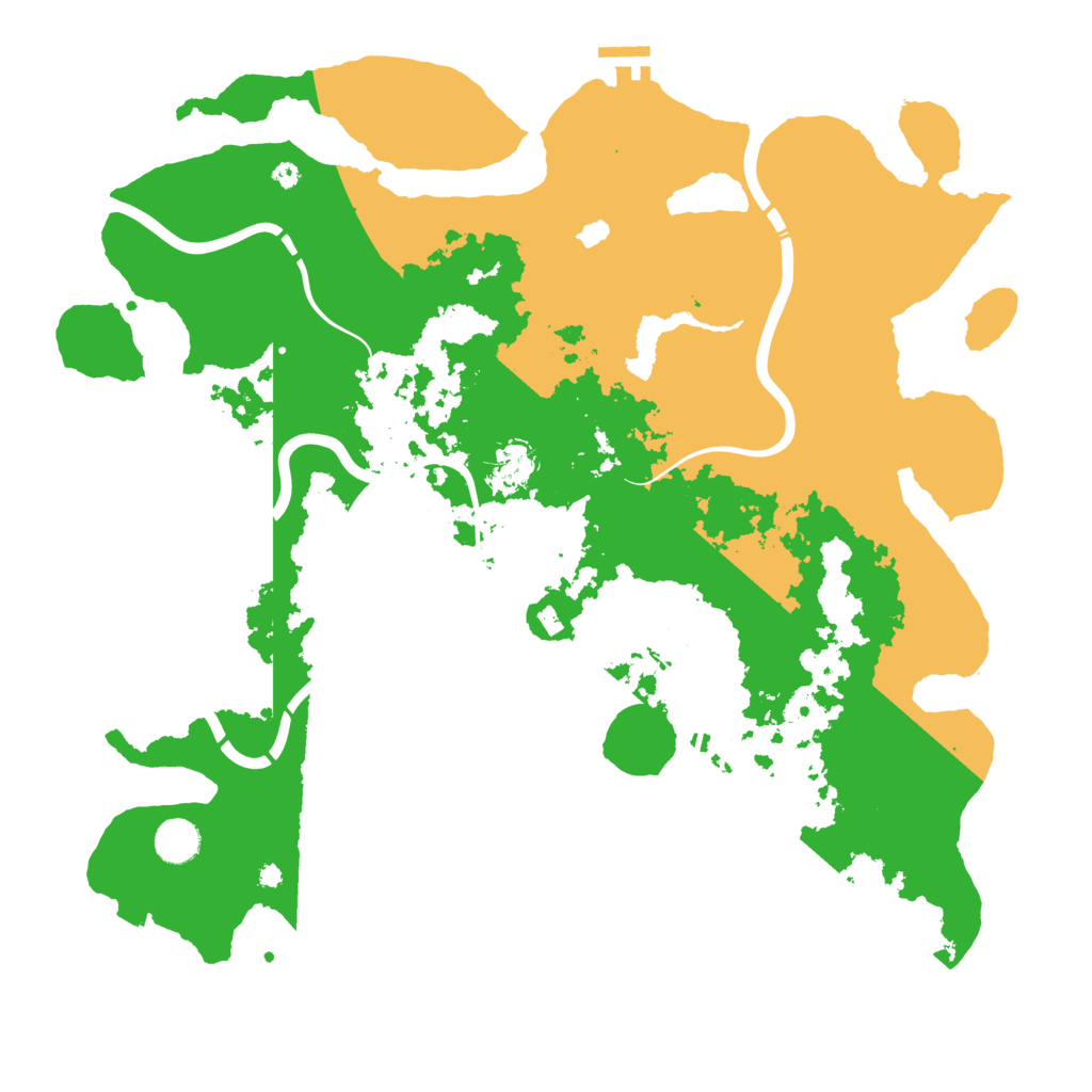 Biome Rust Map: Procedural Map, Size: 4250, Seed: 1096147083