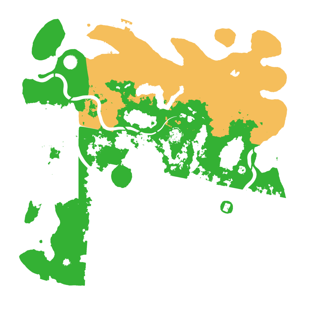 Biome Rust Map: Procedural Map, Size: 4000, Seed: 24152