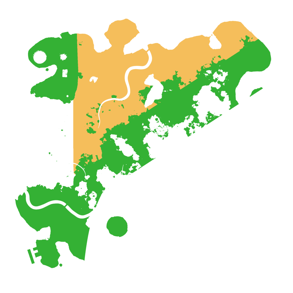 Biome Rust Map: Procedural Map, Size: 4000, Seed: 1290484104