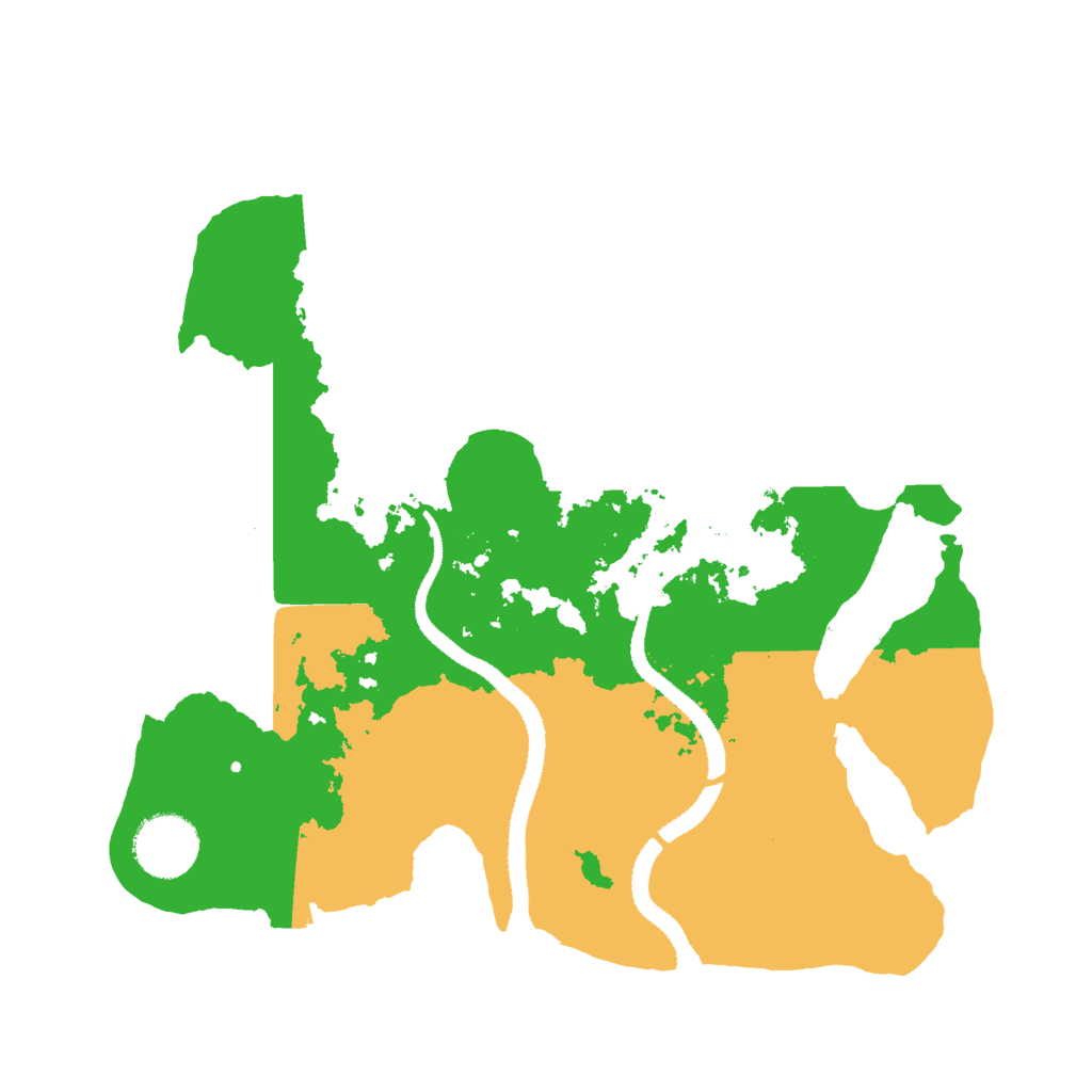 Biome Rust Map: Procedural Map, Size: 3000, Seed: 1980584481