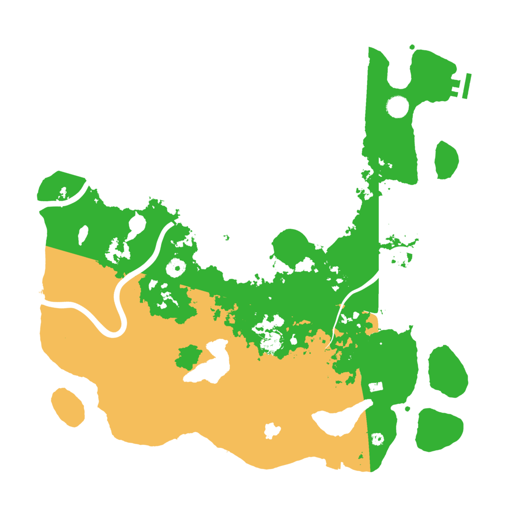 Biome Rust Map: Procedural Map, Size: 4000, Seed: 508319173