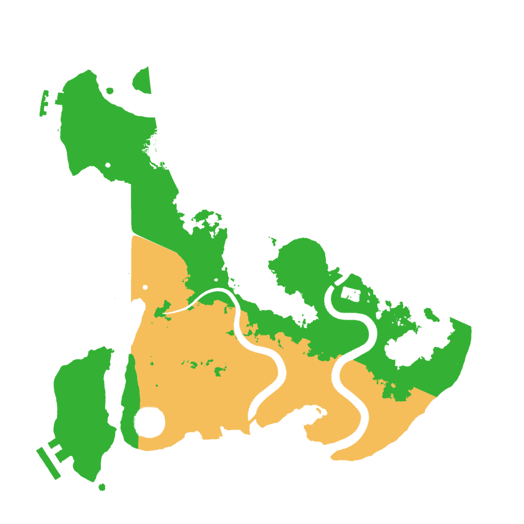 Biome Rust Map: Procedural Map, Size: 3000, Seed: 693258879